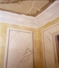 Entrée en faux marbre